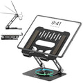 Adjustable Aluminum Tablet Stand White P7742