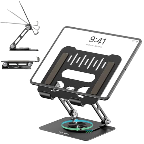 Adjustable Aluminum Tablet Stand White P7742