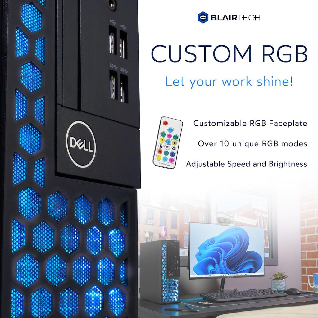 Dell Optiplex 3070 Desktop Computer Intel i5-8500 16GB DDR4 RAM 1TB SSD Windows 11 Professional S8488
