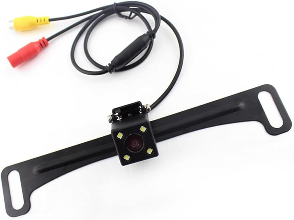 Universal Car Rear View Camera License Plate Bracket (Black) U5211