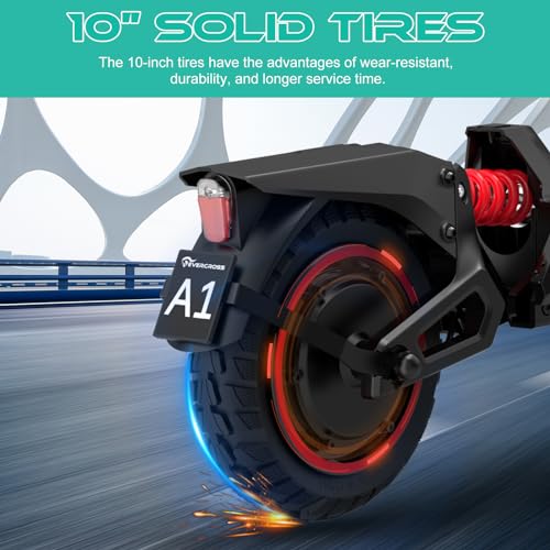 800W Electric Scooter with 10'' Honeycomb Solid Tires L6667