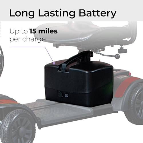 Compact Travel Power Scooter, 4 Wheel H93258