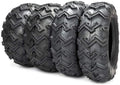 Pack of 4 25x8-12 & 25x10-12 6 Ply Mud Terrain ATV Tires N586365