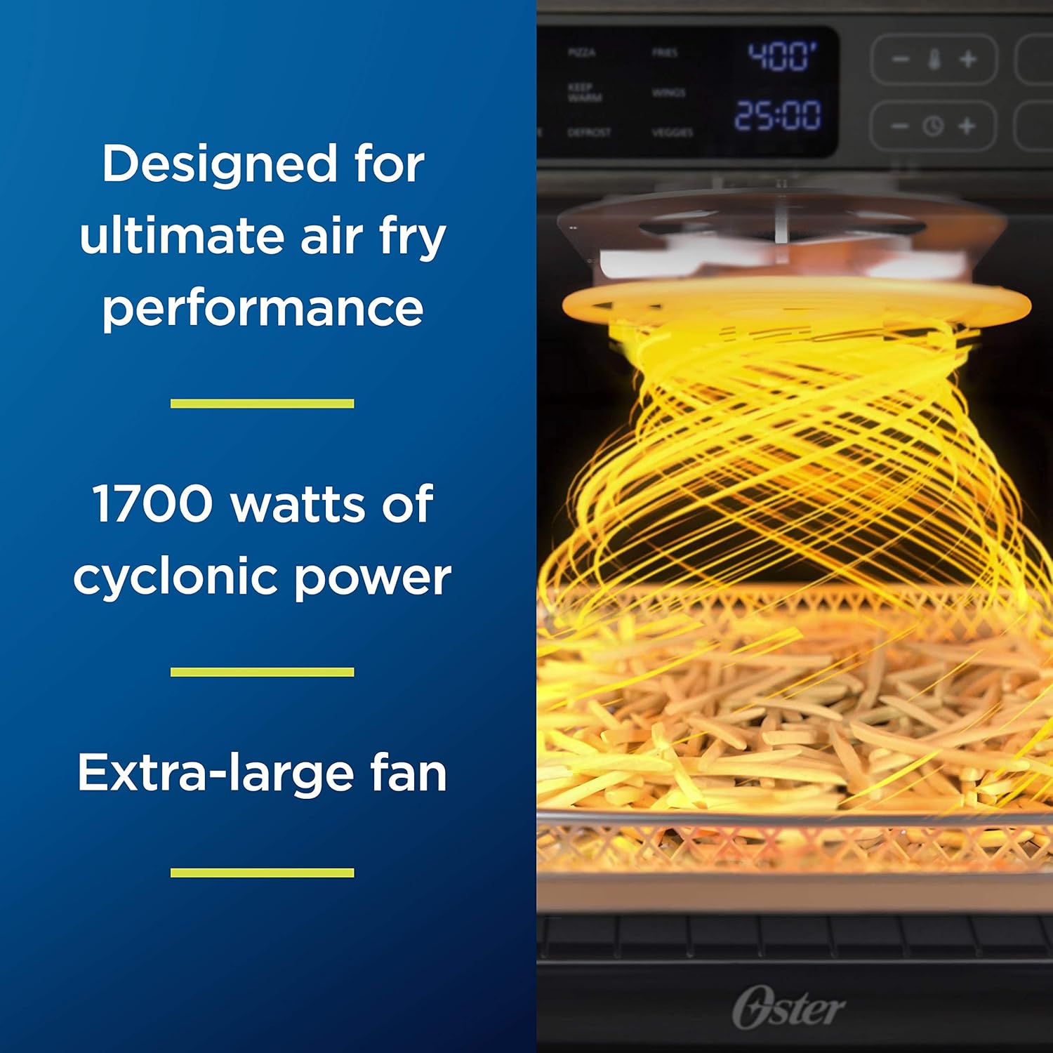 Stainless Steel Digital Air Fryer Oven with Convection G7509