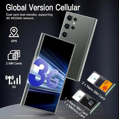 Mini Smartphone Android 3.0 inches Touch Screen 2gb ram 16gb ram Black J1534