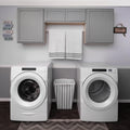 Magnetic Grey 72" Wide Storage Cabinet Kit E461