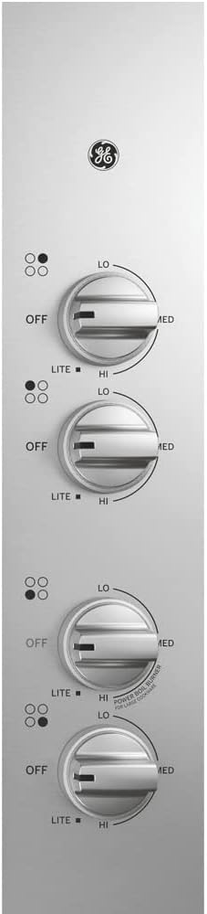 30 Inch Gas Cooktop with Continuous Grates, Sealed Burners, Stainless Steel L543184