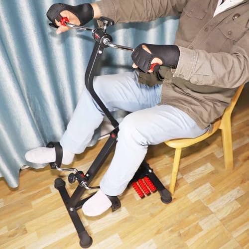 Adjustable Dual Pedal Exercise Bike for Total Body Y2556