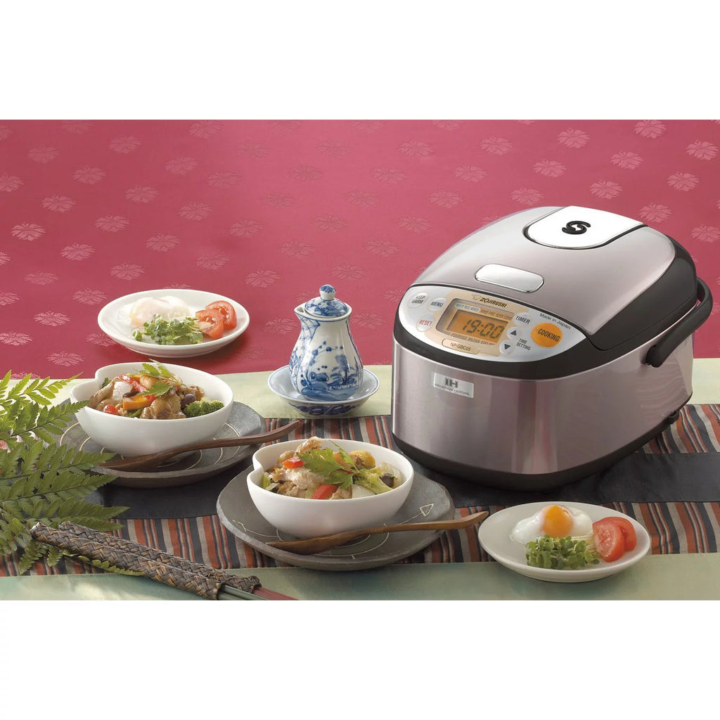 Induction Heating System Rice Cooker and Warmer 3-Cup Dark Brown D914