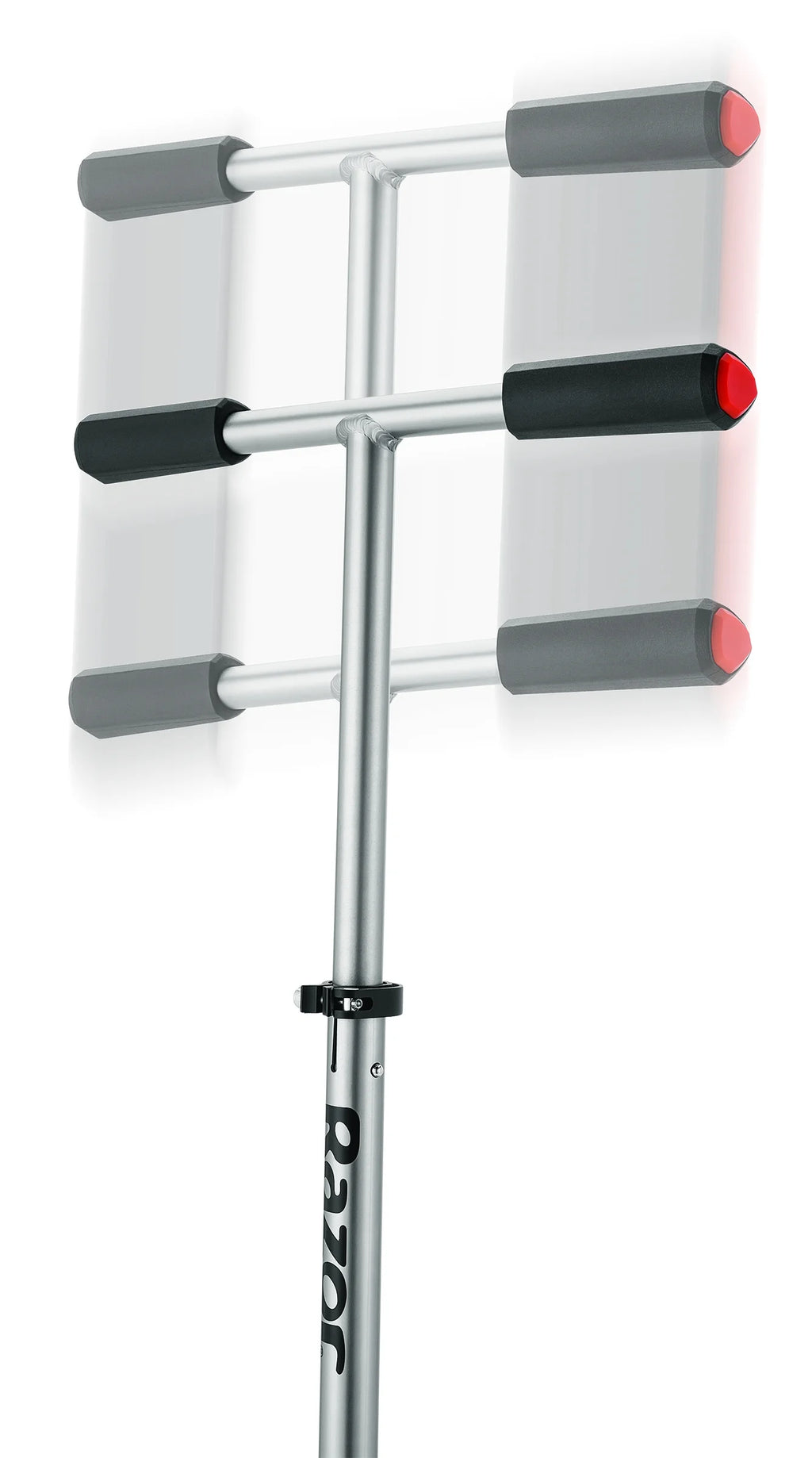 Folding Kick Scooter with 8" Wheels, Anodized Aluminum D9590