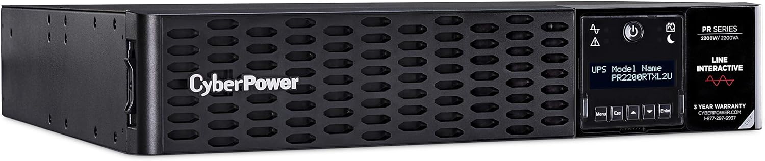 750VA 750W 8 Outlets 2U Rack Tower UPS System X553