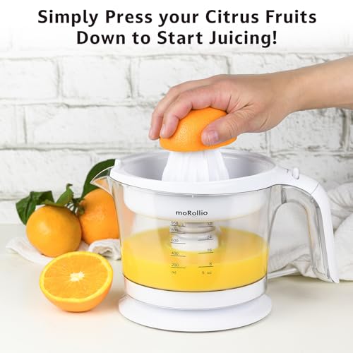 Electric Citrus Juicer with Adjustable Pulp Control, 32oz S550