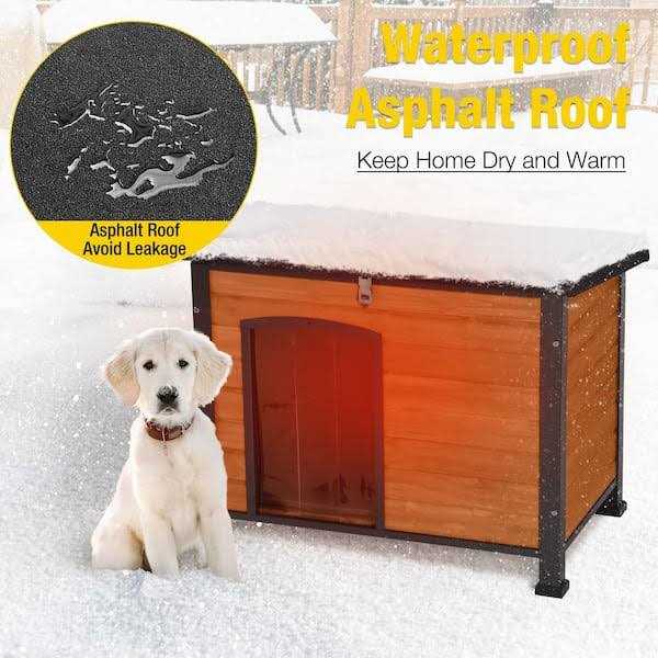 Insulated Outdoor Dog House with Liner Q3036