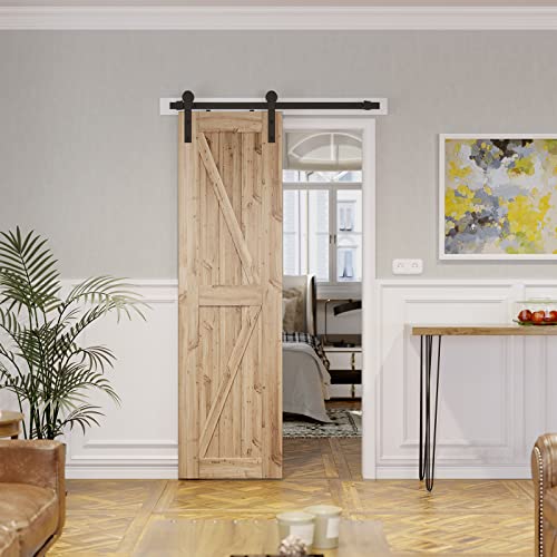 6.6FT Barn Door Hardware Kit X6395