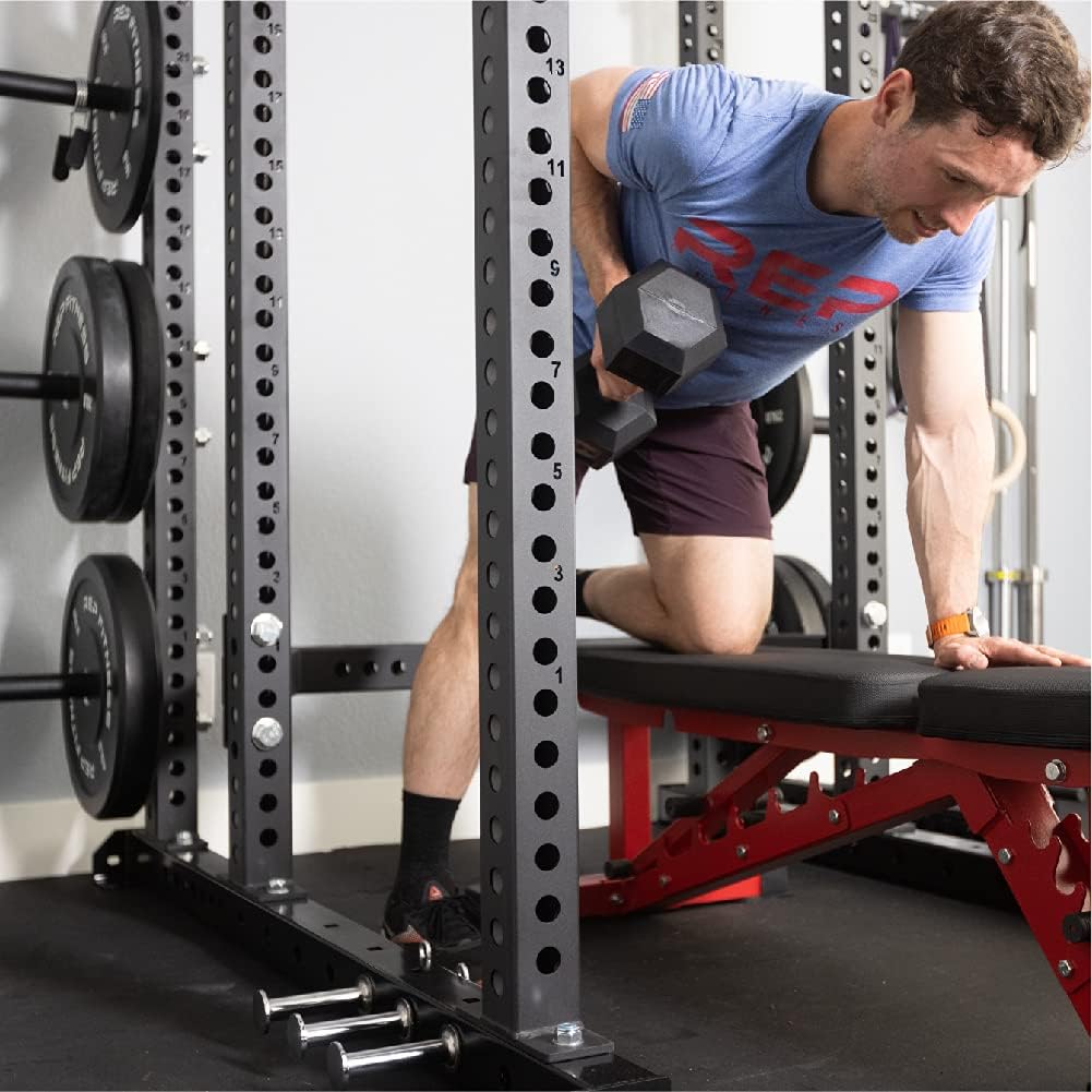 5-50 lb Rubber Hex Dumbbell Set G60268