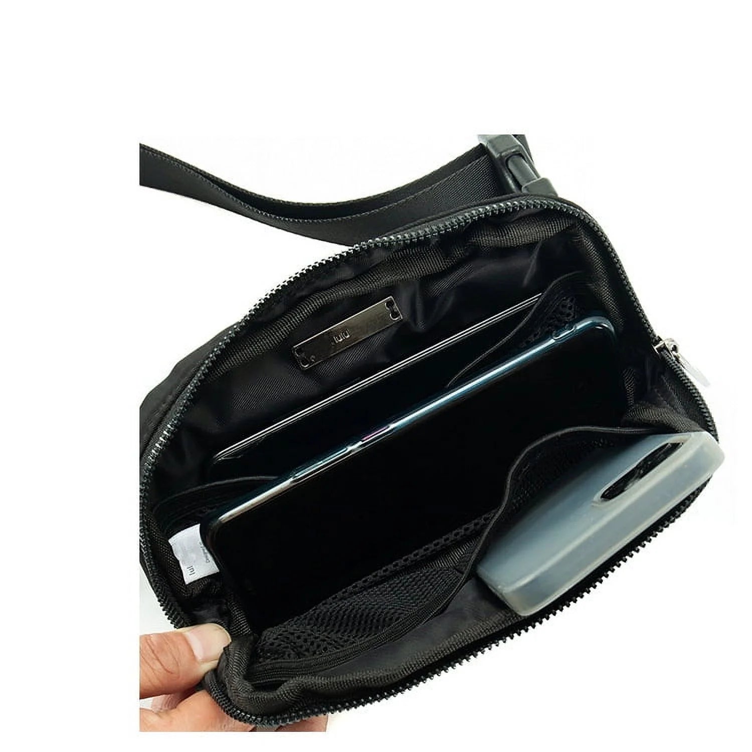 Black 1L Crossbody Fanny Pack Z10726