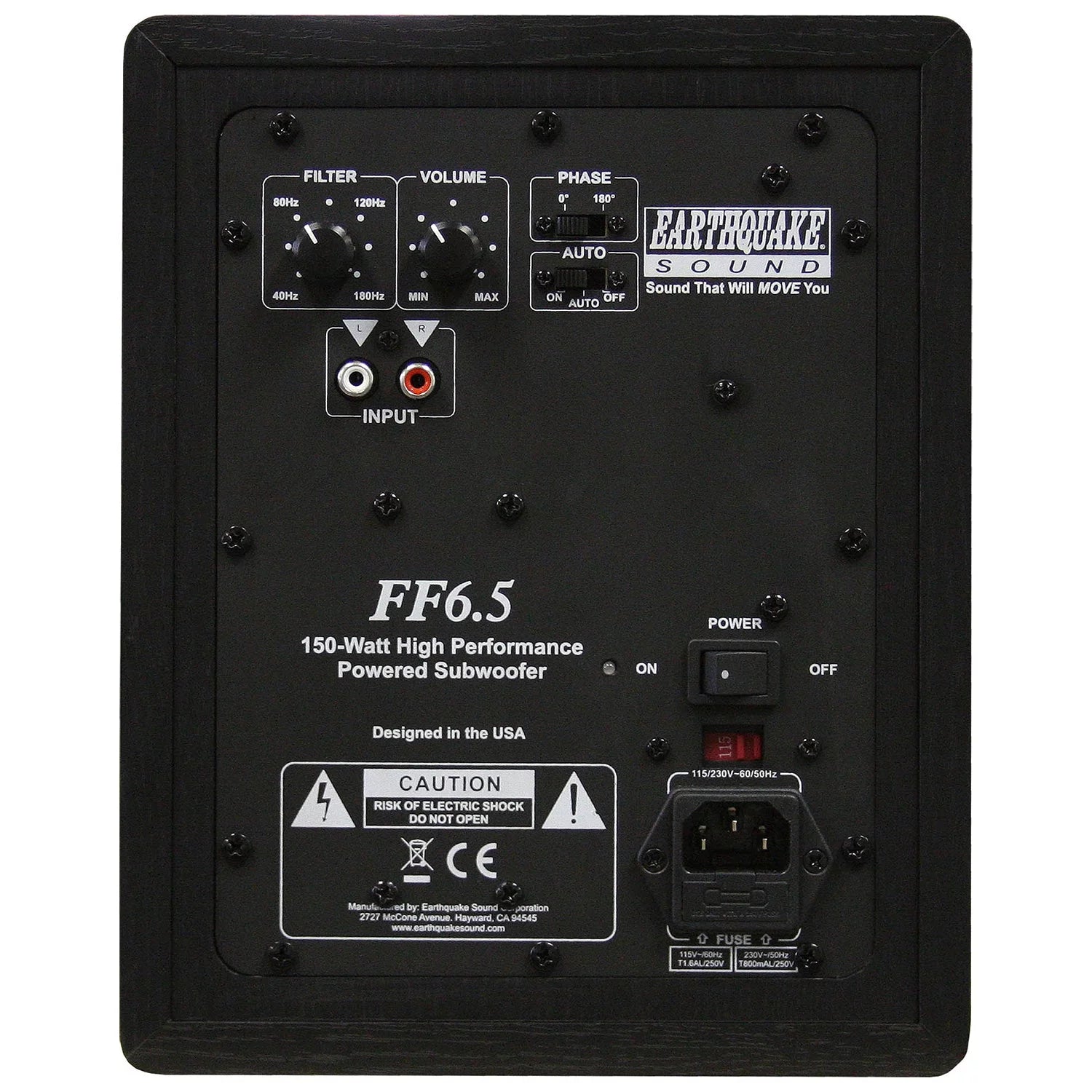 6.5 inch 400 Watts Class A/B Subwoofer Power Amplifier Y7688