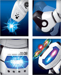 Interactive 360° Dance Spin Smart Robot with LED Light & Music L348
