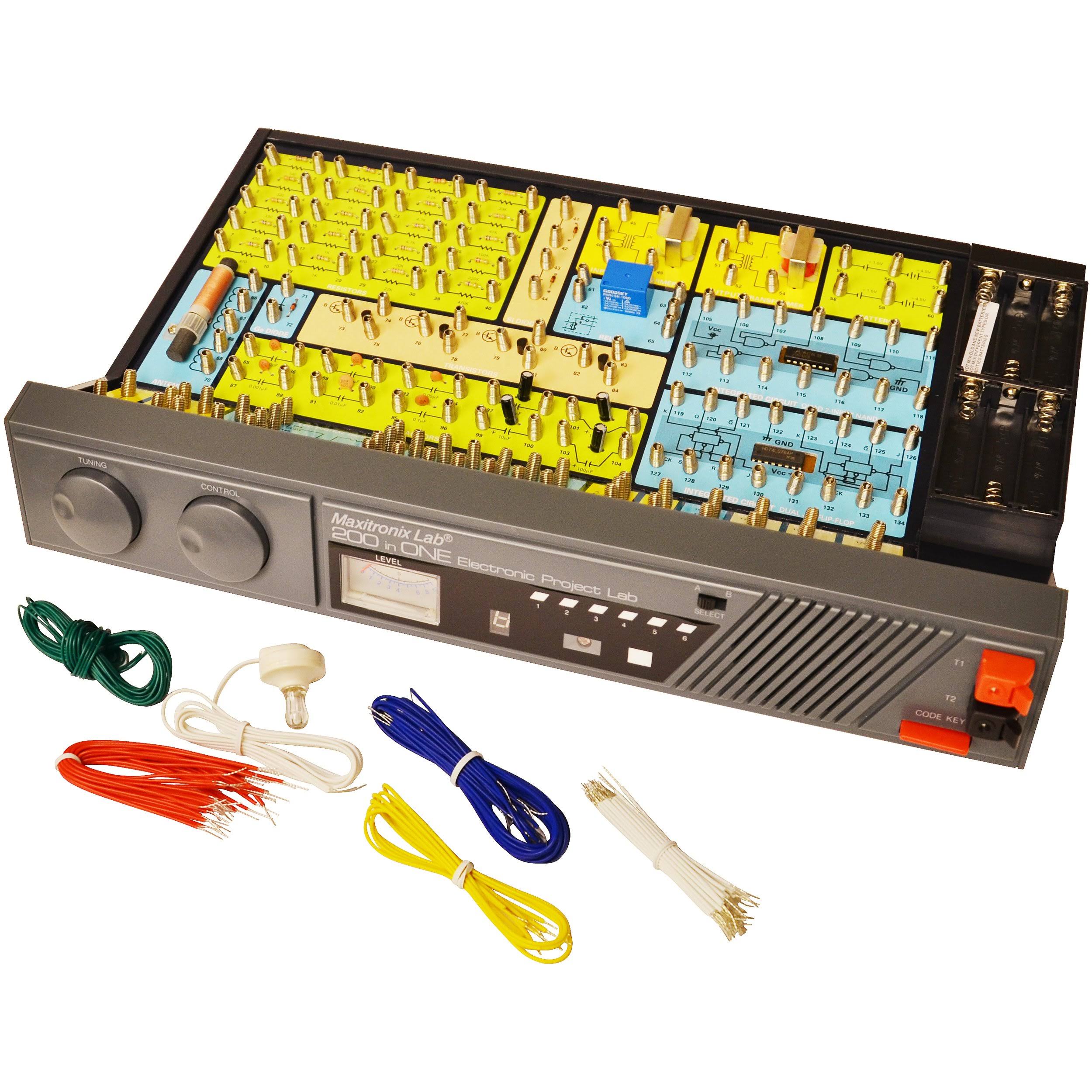 200-in-1 Electronic Project Lab U740709
