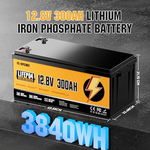 12V 200Ah LiFePO4 Battery with 200A BMS U1408