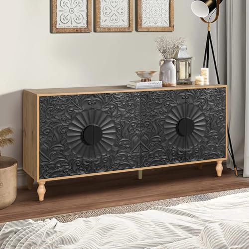 63" Sideboard Buffet with Storage Cabinet Y922