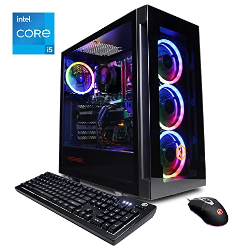 Intel Core i5-11600KF 3.9GHz GeForce RTX 3060 12GB 16GB DDR4 500GB PCI-E NVMe SSD 1TB HDD Black Gaming PC U715505