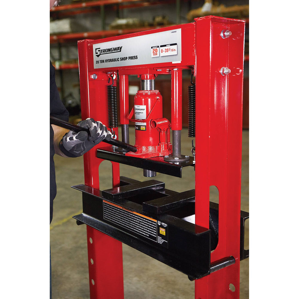 20-Ton Hydraulic Shop Press A9651