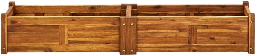 Acacia Wood Raised Bed 59"x11.8"x9.8" H309194