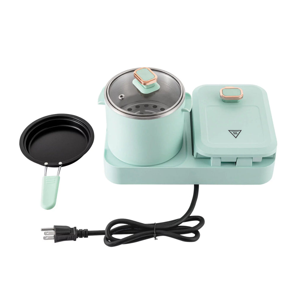 Non-stick Electric Breakfast Station Toaster Sandwich Machine V551