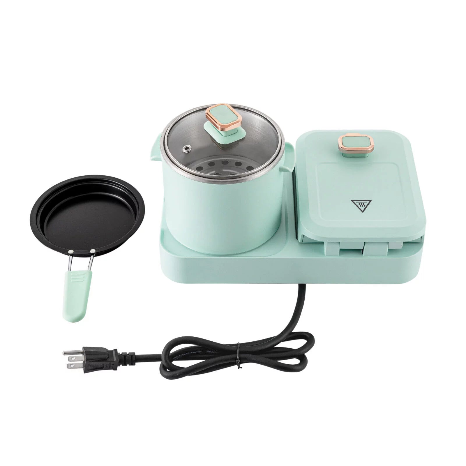 Non-stick Electric Breakfast Station Toaster Sandwich Machine V551