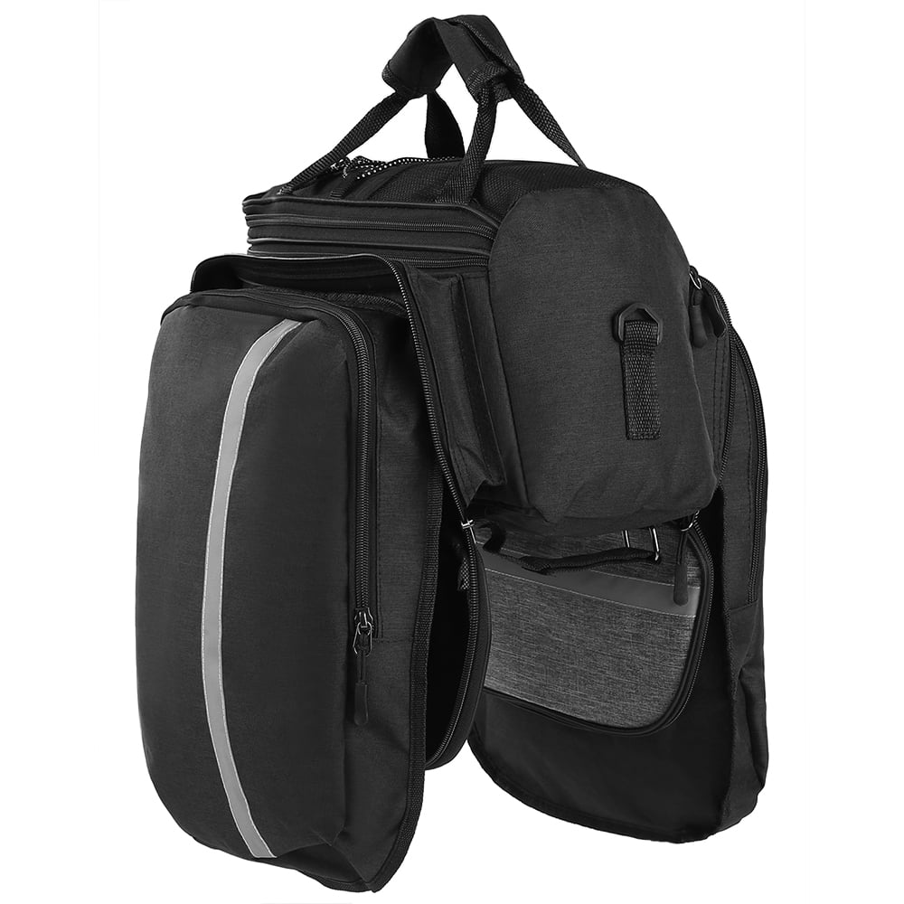 Bicycle Rear Seat Bag Waterproof with Rain Cover O61190