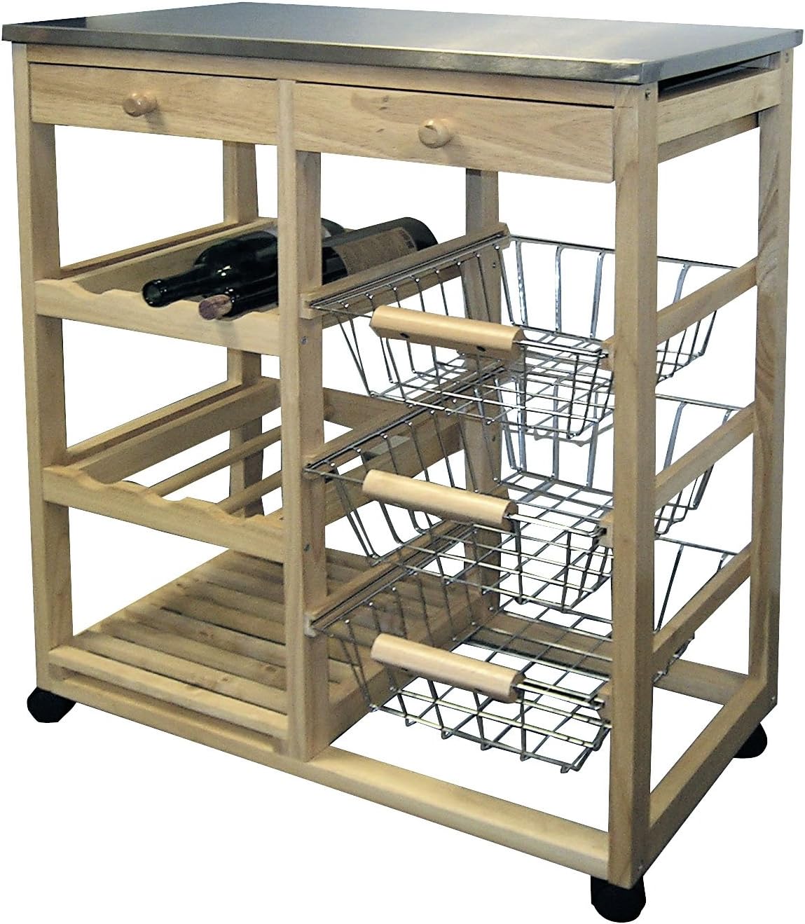 Wood Kitchen Cart D18904