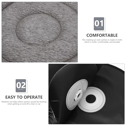 360 Rotating Car Seat Cushion A9585