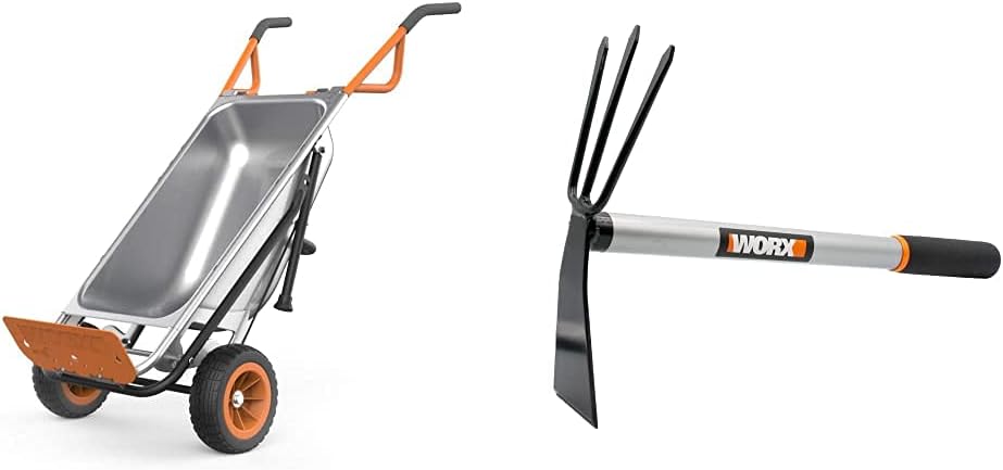8-in-1 Yard Cart Wheelbarrow Dolly X8544
