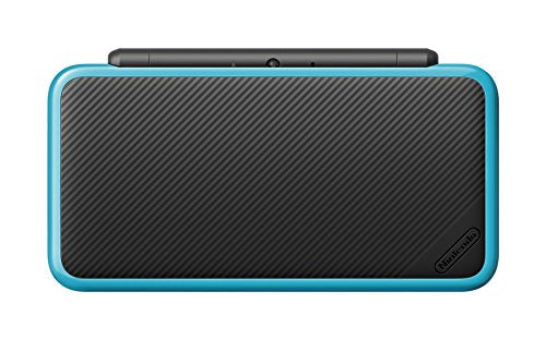 Black + Turquoise Nintendo 2DS XL with Mario Kart 7 Pre-installed T9766