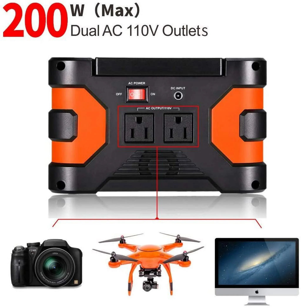 166Wh 45000mAh 200W Peak Power Station Battery E982