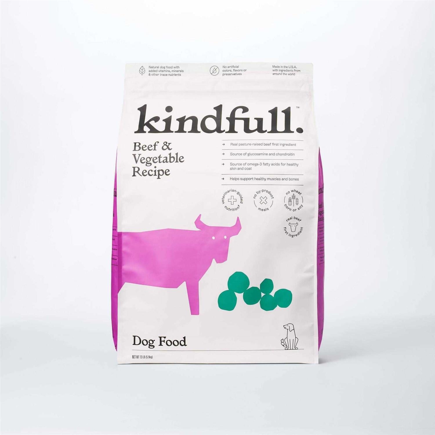 Beef and Vegetable Recipe Dry Dog Food O90541