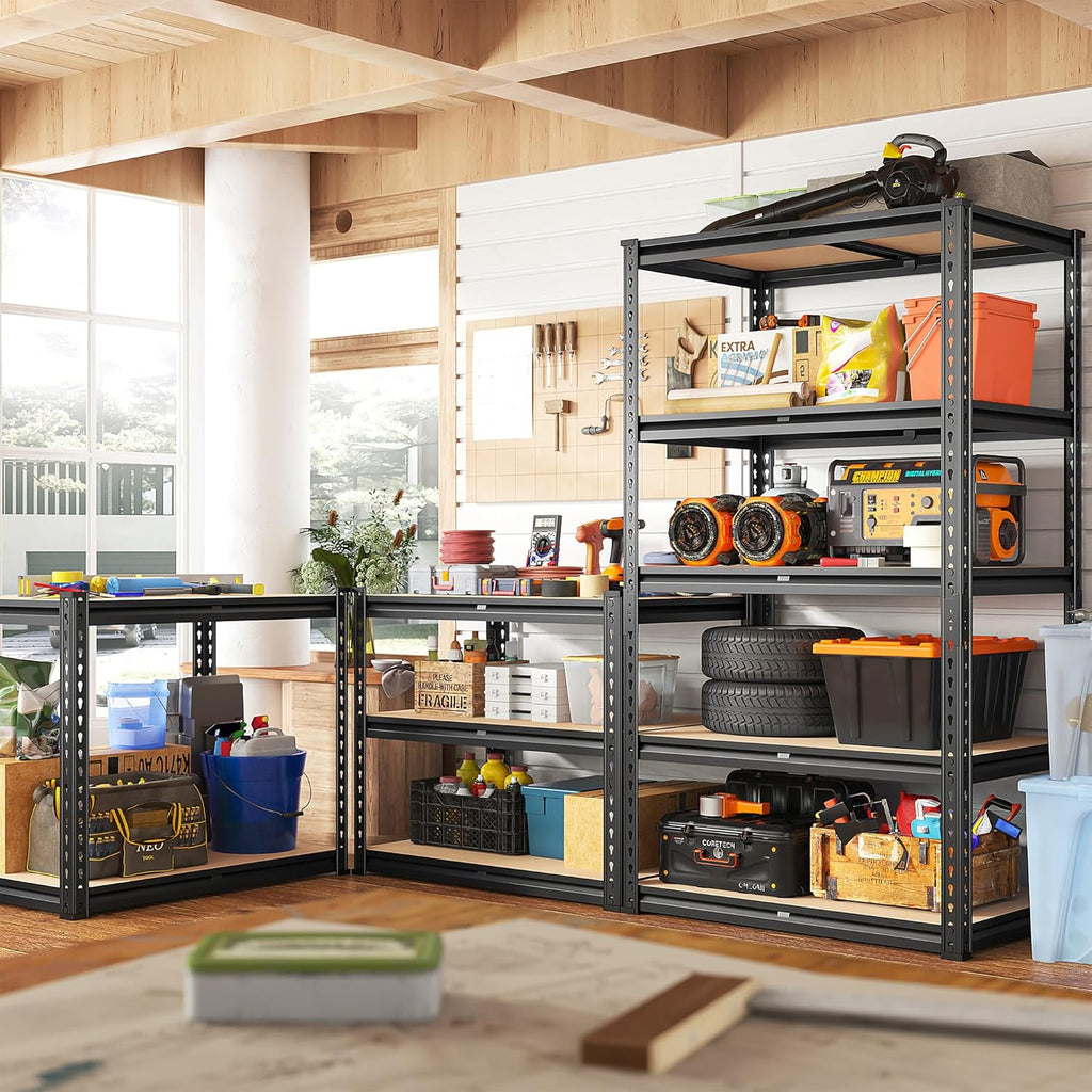 5 Tier Adjustable Metal Shelving J762027