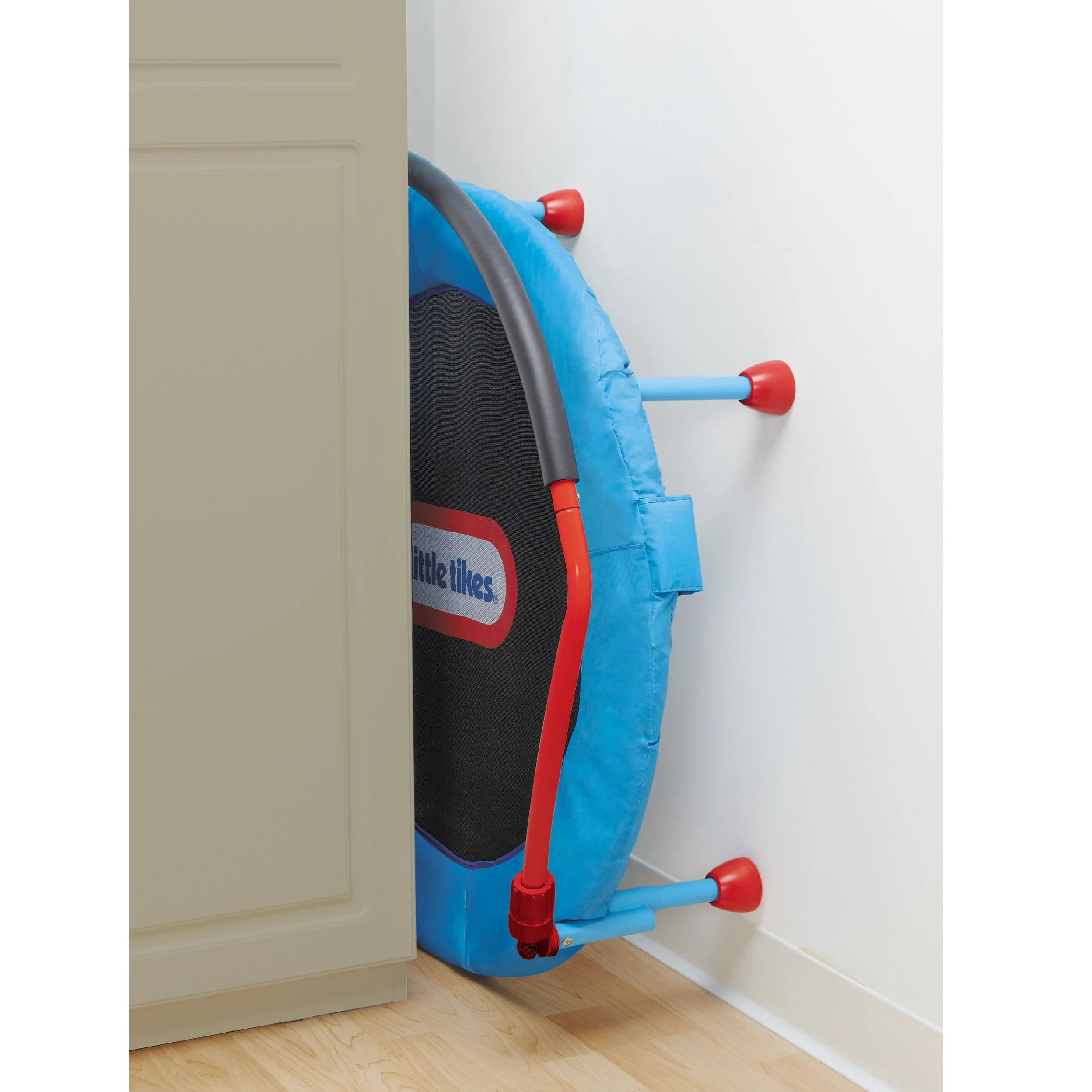 Blue 3-Foot Trampoline with Hand Rail H9101