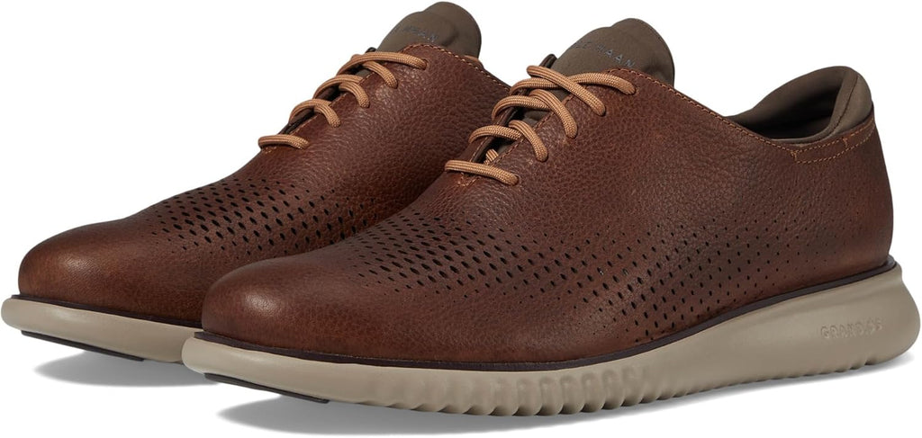 Pecan/Truffle Oxford Lined Shoes T1651