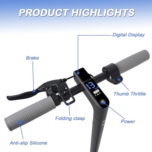 350W Electric Scooter with 8.5" Solid Tires T368641