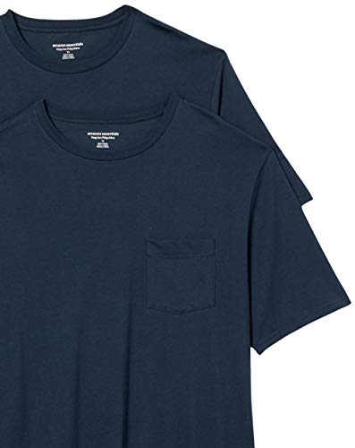 Regular-Fit Short-Sleeve Crewneck Pocket T-Shirt, Pack of 2 U394516