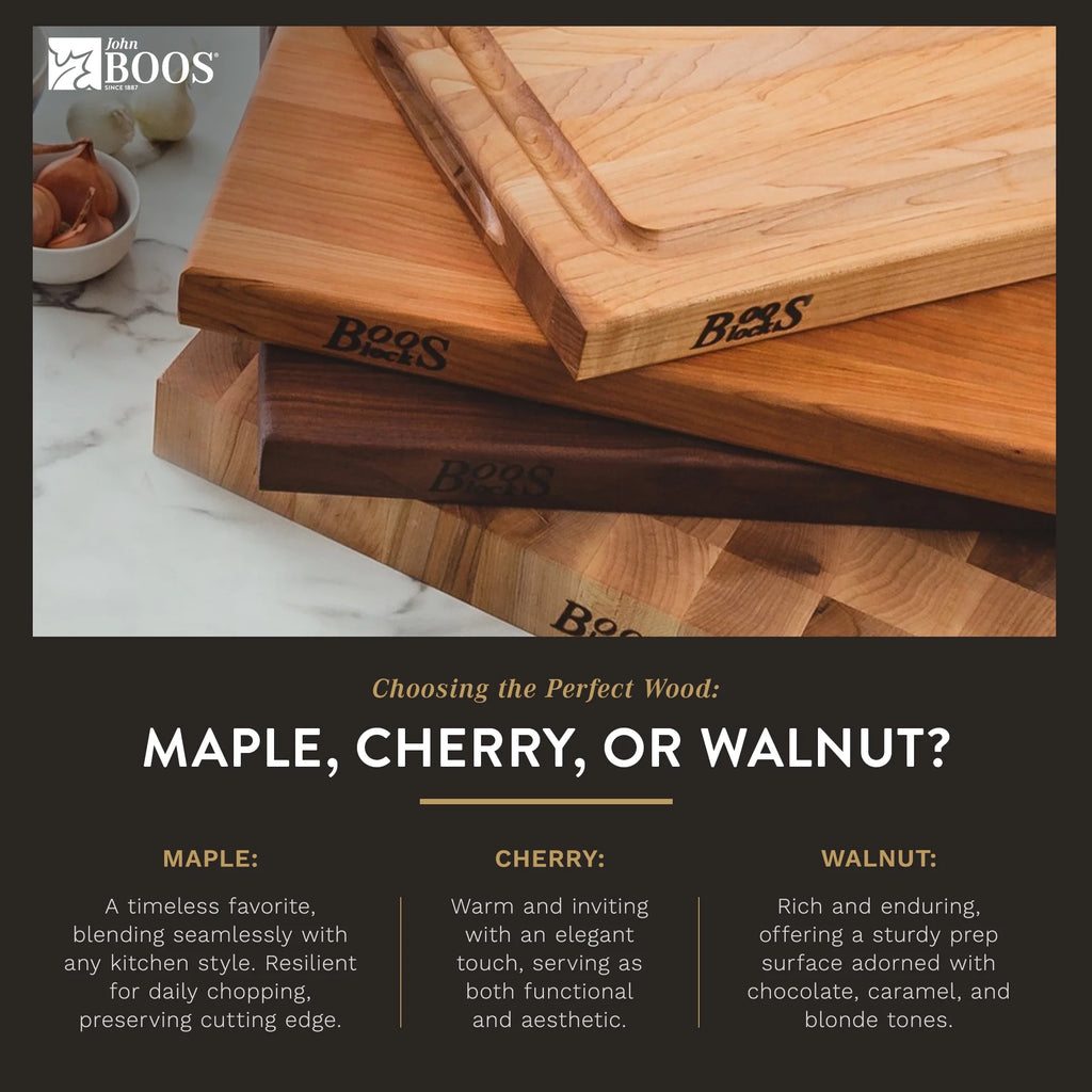 Large Maple Wood Cutting Board, 30” x 24” W50093