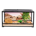 Glass Reptile Terrarium 50 Gallon 36" x 18" x 18" with Screen Ventilation S424