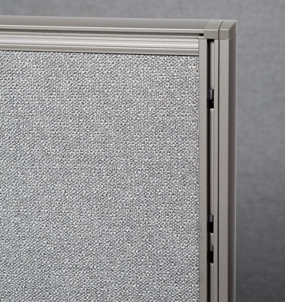 Office Cubicle Double 4 Stations 60D x 96W x 72H Office Partition Wall Room Divider V828