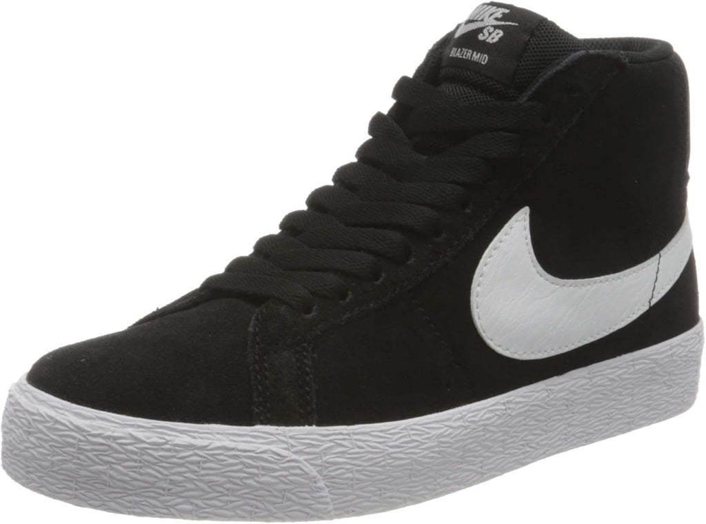 Black/White Mid Top Sneakers V304995