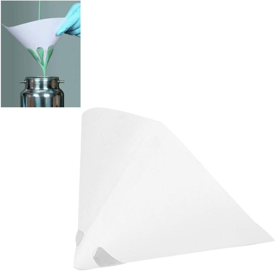 100 Mesh Conical Paper Paint Strainer Filter Funnel (60pcs) X67235