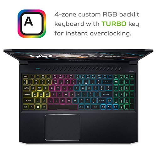 Gaming Laptop, Intel i7-10750H, NVIDIA GeForce RTX 2060 6GB, 15.6" Full HD 144Hz 3ms IPS Display, 16GB DDR4, 512GB NVMe SSD, Wi-Fi 6, RGB Keyboard V971
