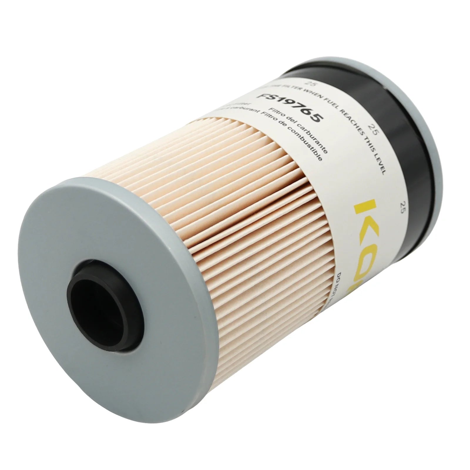 4pcs Fuel Filter with Water Separator 25micron E15581
