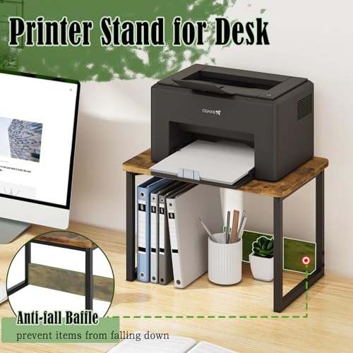 Maple Printer Stand with Storage J990425